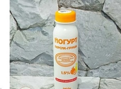 Йогурт Джанкой 260г Персик+Груша бут