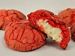 Печенье Красный бархат, вес