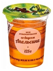 Желе Ростагроэкспорт 125г Апельсин стакан
