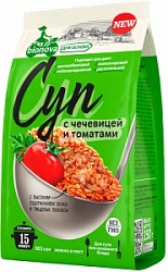 Смесь Бионова 250г д/приготовления супов, гарниров с томатами и чечевицой