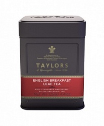 Чай Тэйлорс оф Харогейт 125г Английский завтрак черный к/уп