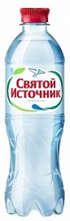 Вода Святой источник 0,5л газ пэт