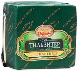 Сыр Кобринский (вес) Тильзитер сливочный 50% кубик