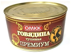 Говядина Оршанский МКК 525г тушеная Премиум ж/б
