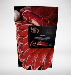 Снэки из говядины SD 30г Острые сыровяленые