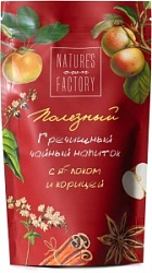 Чайный напиток Фабрика Природы 100г гречишный с яблоком и корицей