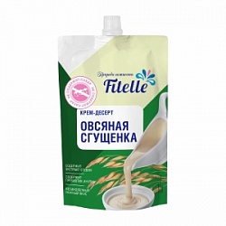 Молоко Фитель 100г Сгущенка Овсяная Крем-десерт(экср.стевии)