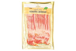 Бекон Сава 120г Свиной нарезка с/к в/у