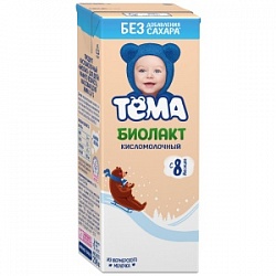 Биолакт Тема 206 г кисломолочный без сахара 3,4% ТВА