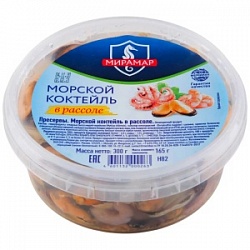 Морской коктейль Меридиан 300г в рассоле