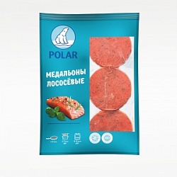 Медальоны Полар 300г из фарша Лосося