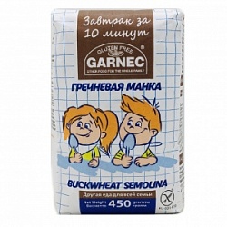 Крупа Гарнец 450г Манка гречневая б/глютена