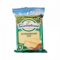 Сыр Белебеевский 190г Белебеевский 45% фас