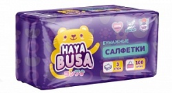Салфетки Хаябуса 100шт косметические 3 слоя