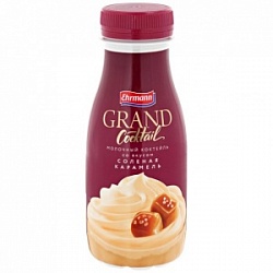 Напиток молочный Эрманн 260г Гранд Кафе соленая карамель 2,6% пл/б