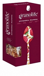 Гранола Гранолайф 200г мюсли запеченные Клубника-малина