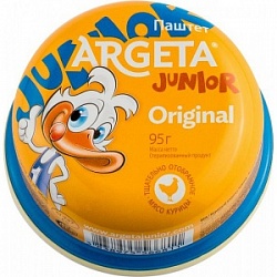 Паштет Аргета 95гр Куриный Джуниор