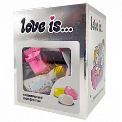 Конфеты Лав Из 105г Серебро коллекция сливочные жев.ассорти вкусов