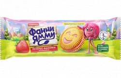 Печенье ФрутоНяня 104г Клубника