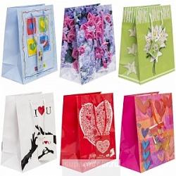 Пакет подарочный бумажный ВА