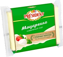 Сыр Президент 150г Мастер бутерброда плав моцарелла