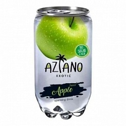 Напиток Азиано 350г Sparkling Яблоко ПЭТ