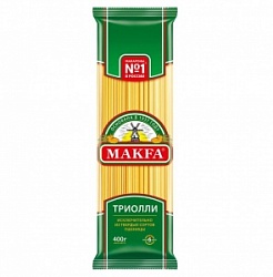Макфа макаронные изделия 400г Триолли