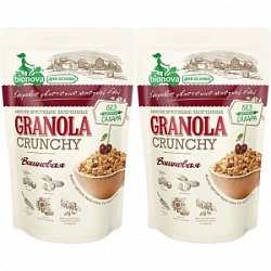 Мюсли Бионова 400г Кранчи Вишнёвые