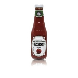 Кетчуп Кукнос 330г томатный ст/б