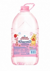 Вода Святой источник 5л Детская Светлячокн/газ