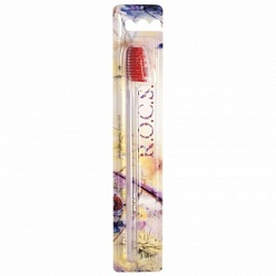 Зубная щетка РОКС 1шт Модельная д/взрослых средняя