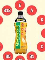 Напиток Бомббар 500мл Лимонад Дюшес с витаминами б/сах
