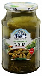 Огурцы Меленъ 900г Муромские бочковые