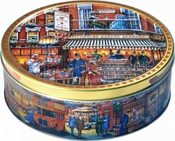 Печенье Якобсен 400г Рождественский город ж/б