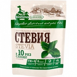 Подсластитель Бионова 200г Стевия д/п