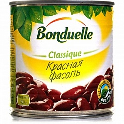 Фасоль Бондюэль 455мл красная ж/б