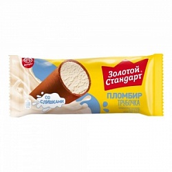 Мороженое Золотой Стандарт 74г трубочка (24)