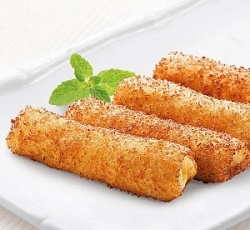 Блинчики с кальмарами с/м вес.