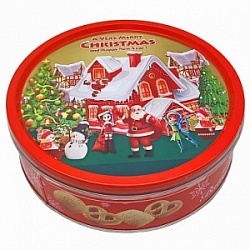 Печенье Датское 304г Рождество ж/б