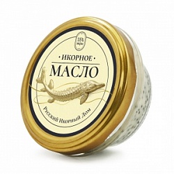 Масло Русский Икорный Дом 100г Икорное с икрой стерляди с/б