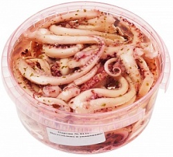 Щупальца кальмара в масле (вес)