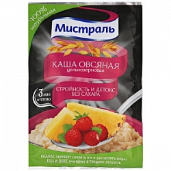 Каша Мистраль 40г овсянная Стройность и детокс