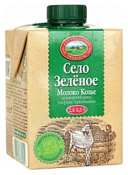 Молоко Село Зеленое 500г Козье Отборное