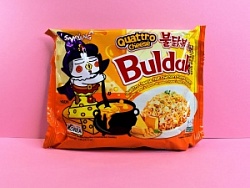 Лапша Hot chicken 145г б/п со вкусом четыре сыра