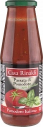 Каза Ринальди Пюре томатное с базиликом 690ст/б
