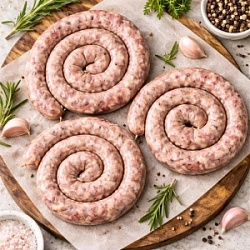 Колбаса домашняя свино-говяжья п/ф с/м ВАК/УП