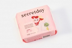 Прокладки Секретдей Лав Пур коттон 16шт Органик размер M