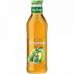 Сок Гранте 0,75л Яблочный прямого отжима осветл бут