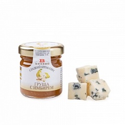 Сладкий крем-соус Бреззо 40г из груши с имбирем с/б