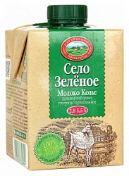 Молоко Село Зеленое 500г Козье Отборное